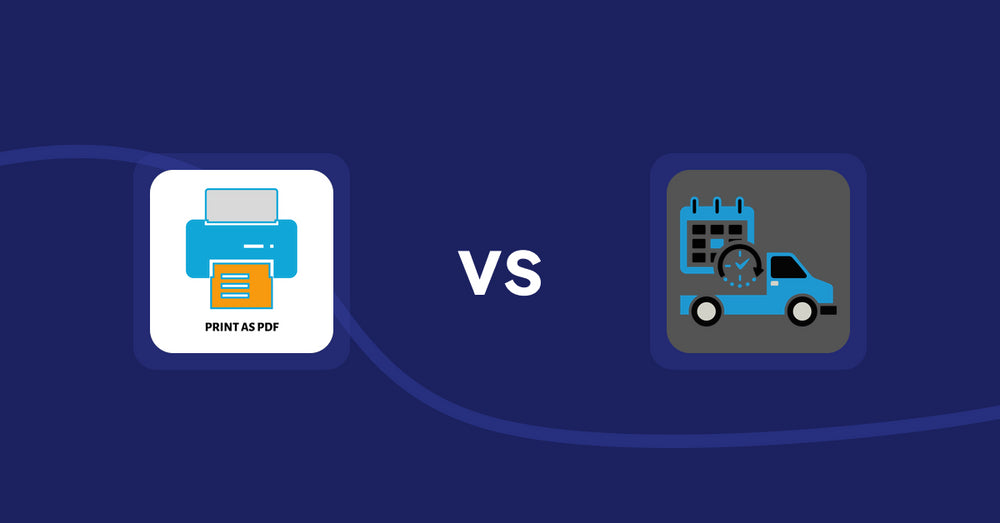 Shopify Product Display Apps: LitPDP ‑ Print as PDF vs H3 Estimated Delivery