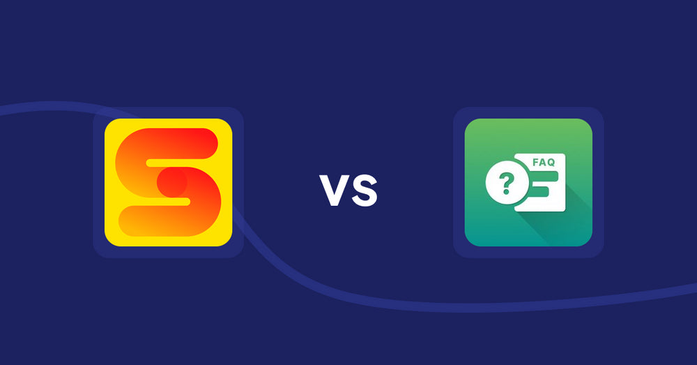 Shopify Product Display Apps: ST: Inventory & Sold Count Pro vs. FAQ Expert: Product FAQ