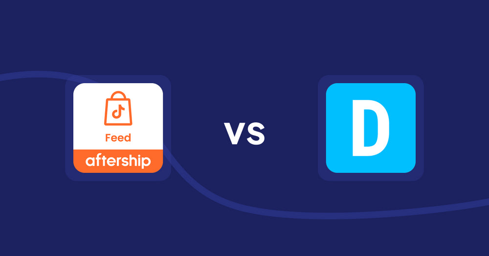 Shopify Product Display Apps: AfterShip Feed for TikTok Shop vs Dual Price Display by T2