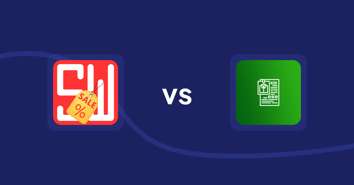 Shopify Product Display Apps: Super Watermarks ‑ Badges vs OC Product Size Chart