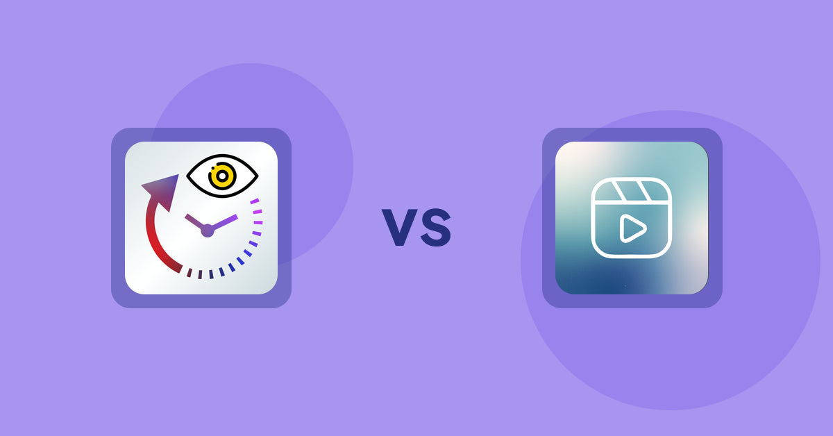 Shopify Product Display Apps: JustViewed ‑ Recently Products vs Reelify ‑ Shoppable Reel Video
