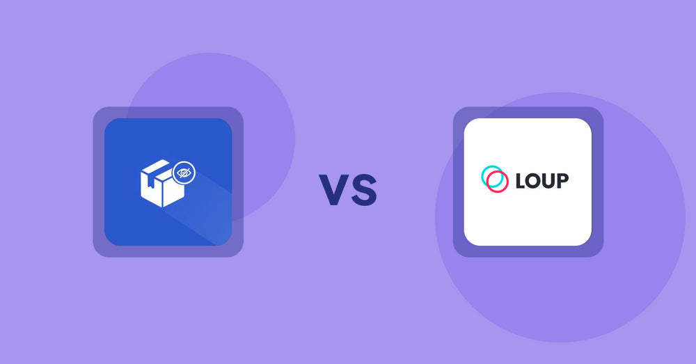 Shopify Product Display Apps: Addify ‑ Hide Products vs Loup: Sell on Instagram