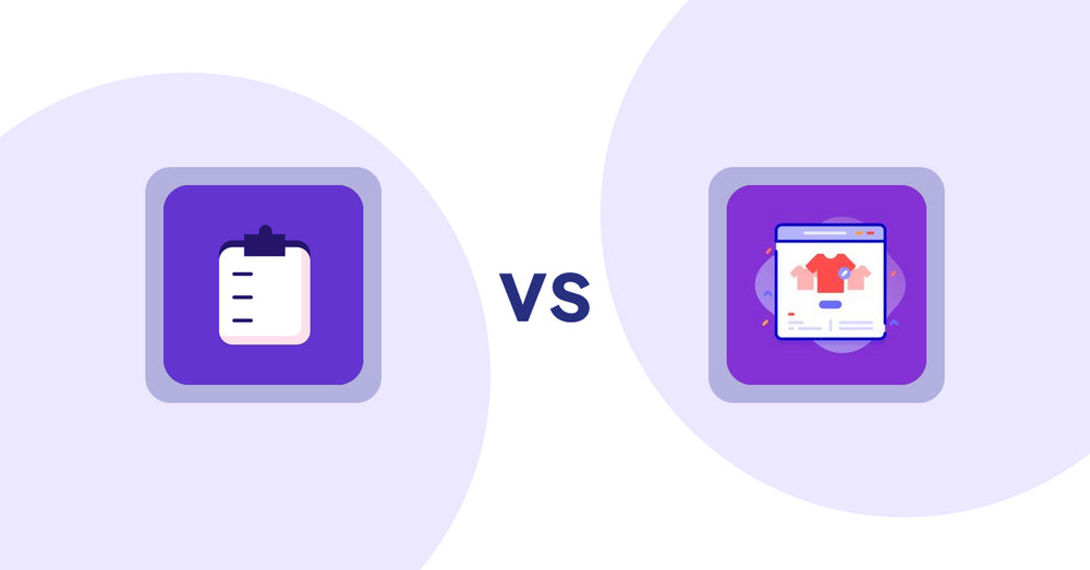 Shopify Product Display Apps: WSH Order Form & ReOrder vs. Variant Title Magic