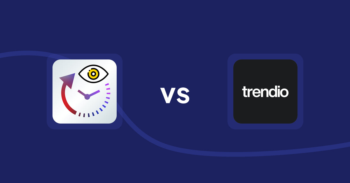 Shopify Product Display Apps: JustViewed ‑ Recently Products vs Trendio