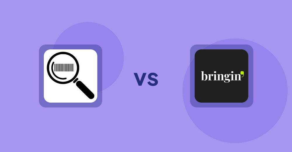 Shopify Product Display Apps: ScanZ - Find and Import Easy vs Bringin