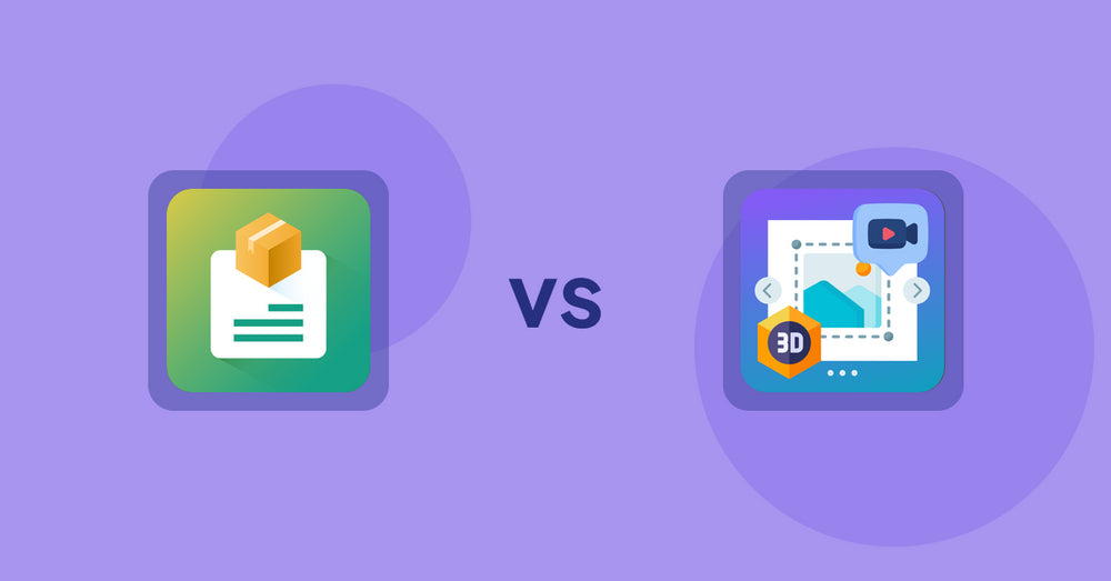 Shopify Product Display Apps: Product Descriptions by AMP vs ProductSlider Pro