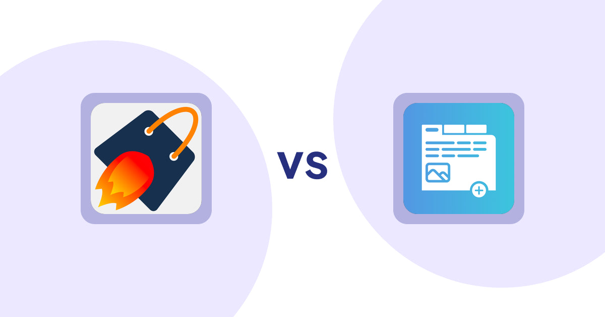 Shopify Product Display Apps: Cross Sell & Upsell Pro vs Advanced Product Tabs