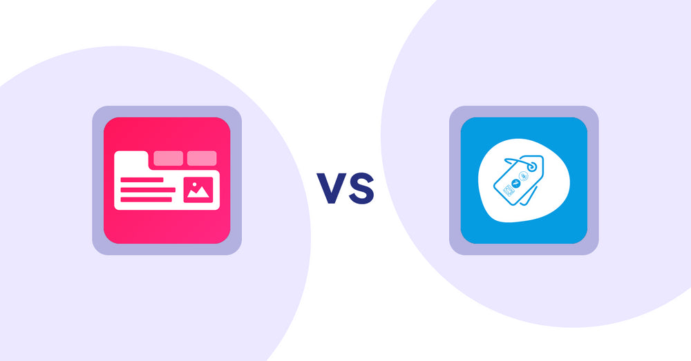 Shopify Product Display Apps: Tabs+ Product Descriptions vs. Extendons Product Tag Images