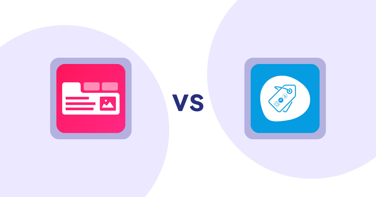 Shopify Product Display Apps: Tabs+ Product Descriptions vs. Extendons Product Tag Images