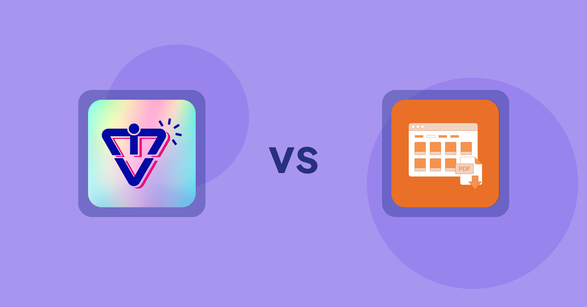 Shopify Product Display Apps: VIM: Variant Image Module vs Meetanshi PDF Product Catalog