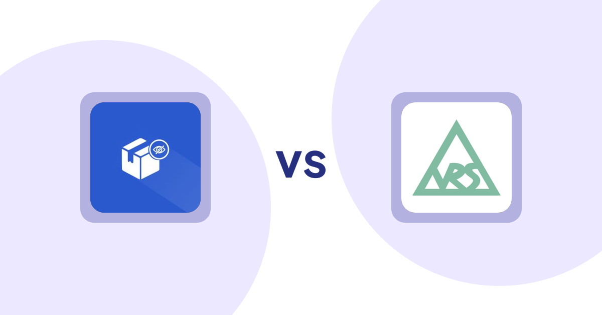 Shopify Product Display Apps: Addify ‑ Hide Products vs. VRSHOPii