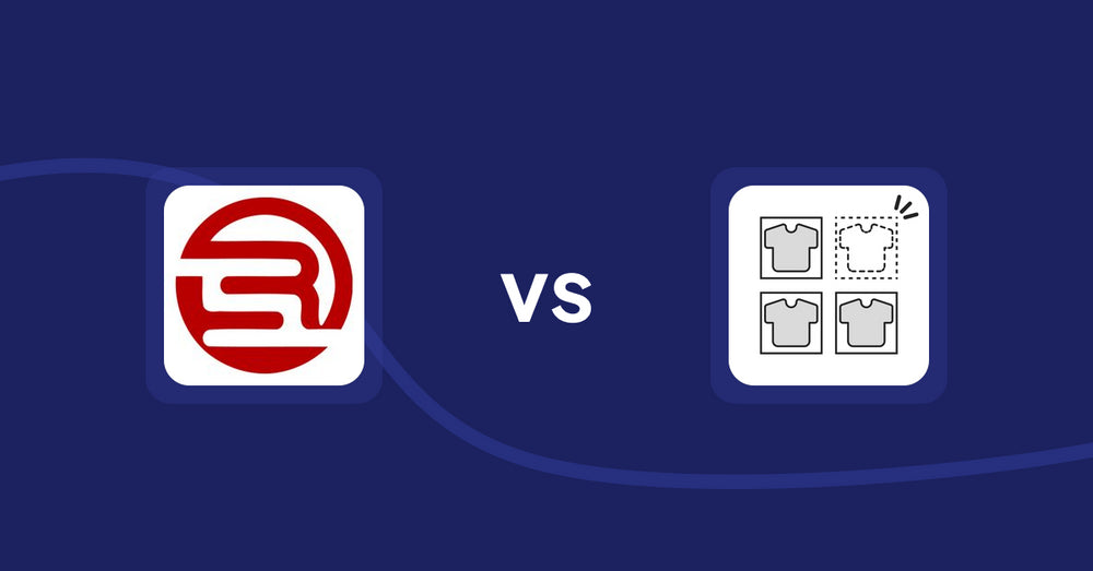 Shopify Product Display Apps: Robosize: AI Size Recommender vs シンプル売り切れ非表示｜在庫切れ商品の表示変更