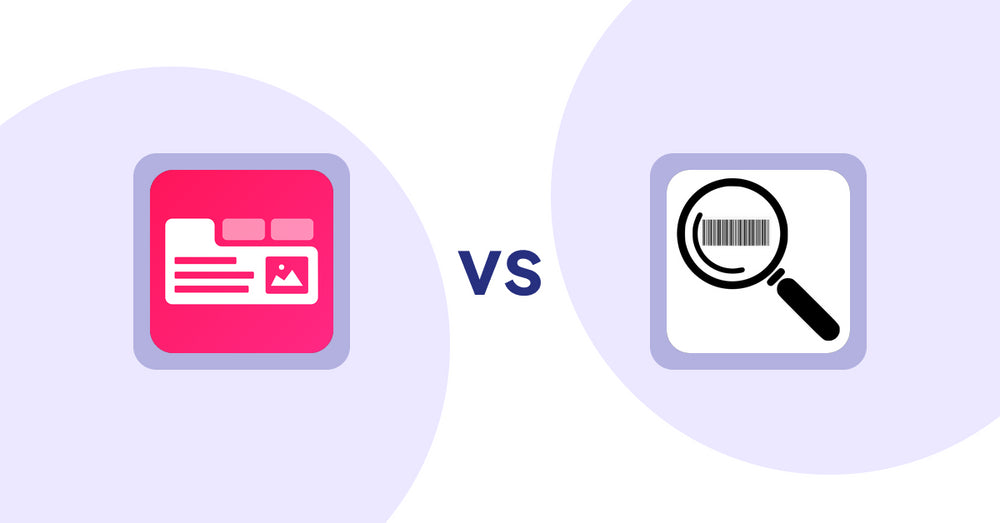 Shopify Product Display Apps: Tabs+ Product Descriptions vs ScanZ - Find and Import Easy