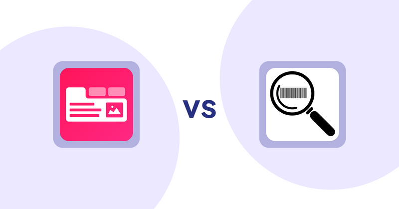 Shopify Product Display Apps: Tabs+ Product Descriptions vs ScanZ - Find and Import Easy