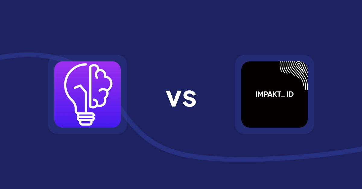 Shopify Product Display Apps: GoWise: AI Product Description vs IMPAKT ID: fashion CO2 tracker