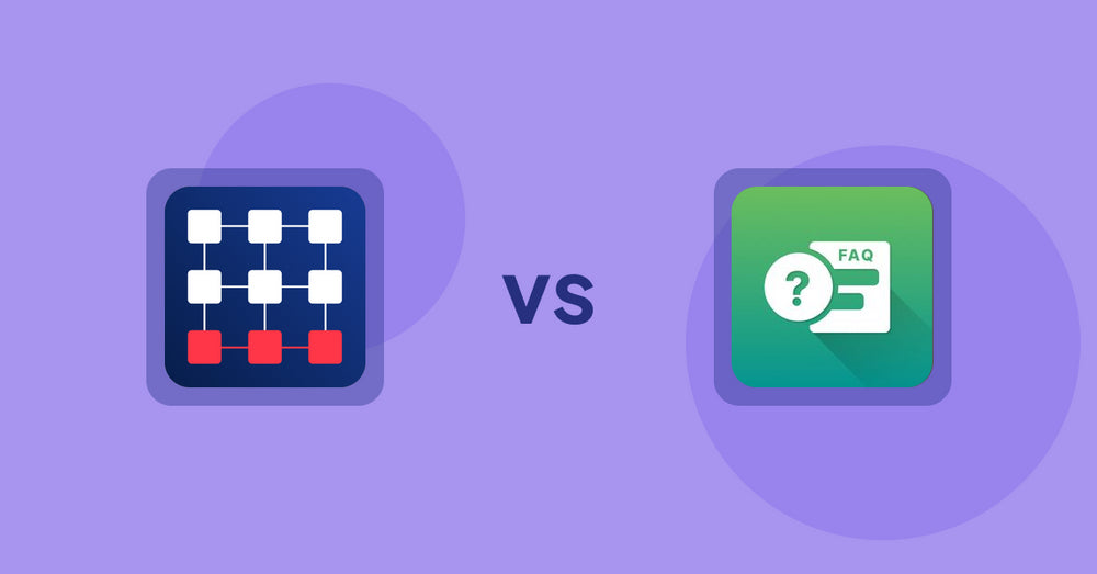 Shopify Product Display Apps: Out‑of‑Stock Police vs FAQ Expert: Product FAQ