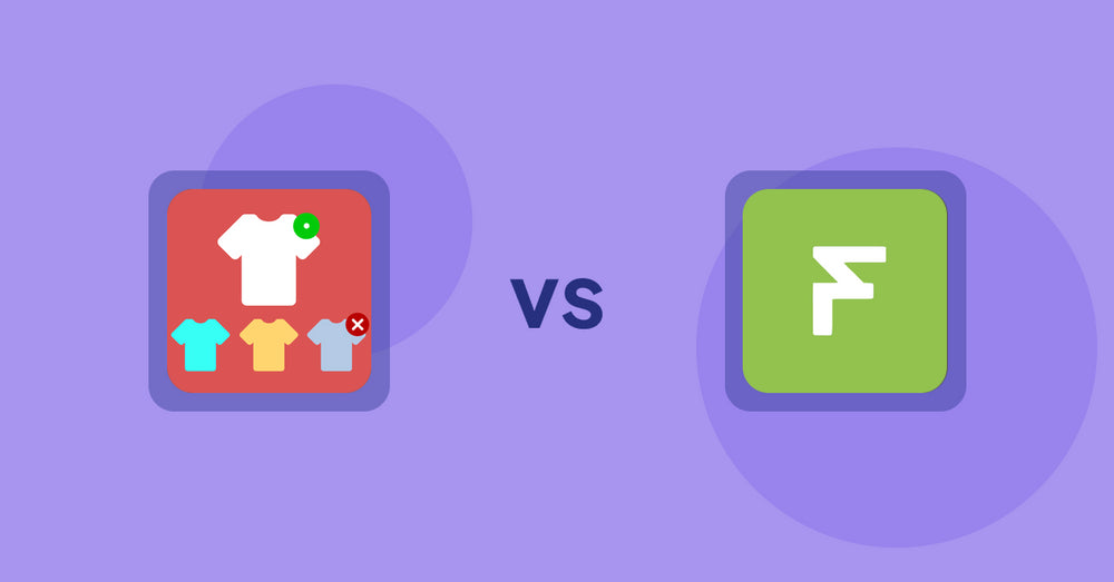 Shopify Product Display Apps: ST: Product & Collection Sort vs Easy Estimate Shipping