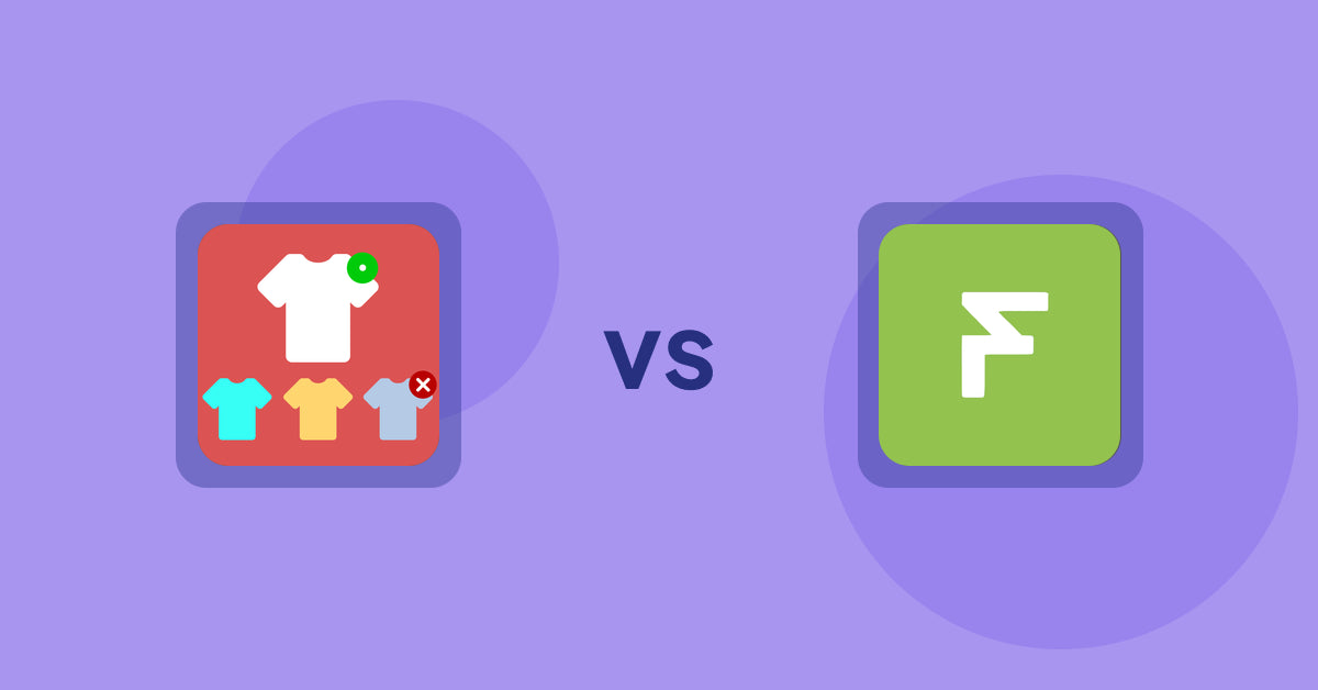 Shopify Product Display Apps: ST: Product & Collection Sort vs Easy Estimate Shipping