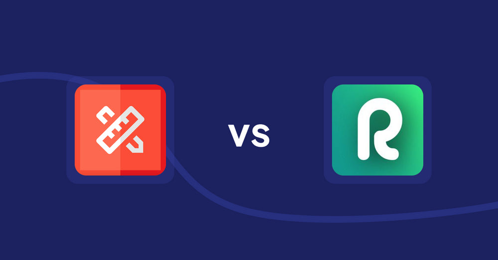 Shopify Product Display Apps: RT: Size Chart, Size Guide vs ReelTok Shoppable Videos + UGC