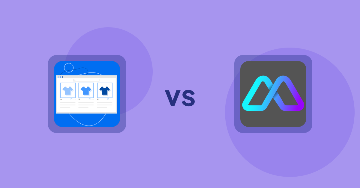 Shopify Product Display Apps: Hura Product Showcase Builder vs. Metadrob: Create Virtual Store