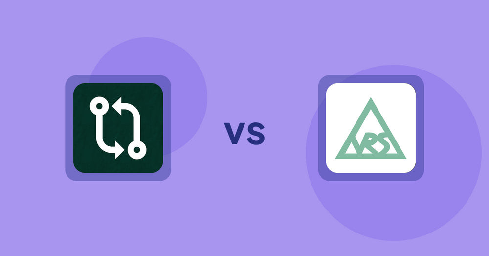 Shopify Product Display Apps: Compareder ‑ Product Compare vs VRSHOPii
