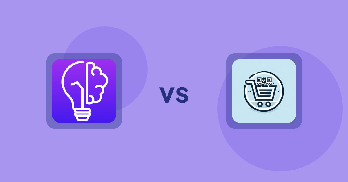 Shopify Product Display Apps: GoWise: AI Product Description vs QR Cartify