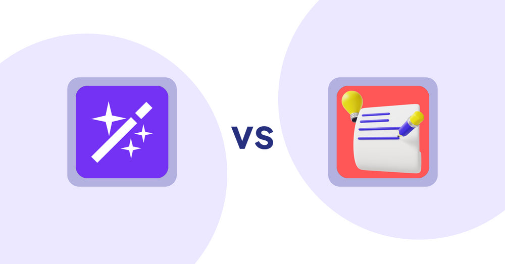Shopify Product Display Apps: Magi ‑ AI Write Description vs Wordo ‑ ChatGPT AI Description