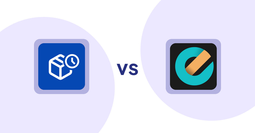 Shopify Product Display Apps: PreOrder Alpha vs. Price Calculator by Dimensions