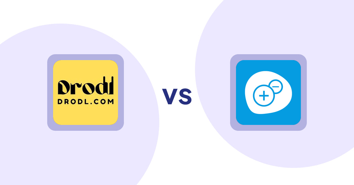 Shopify Product Display Apps: Drodl: Hide SoldOut Products vs Extendons Quantity Selector