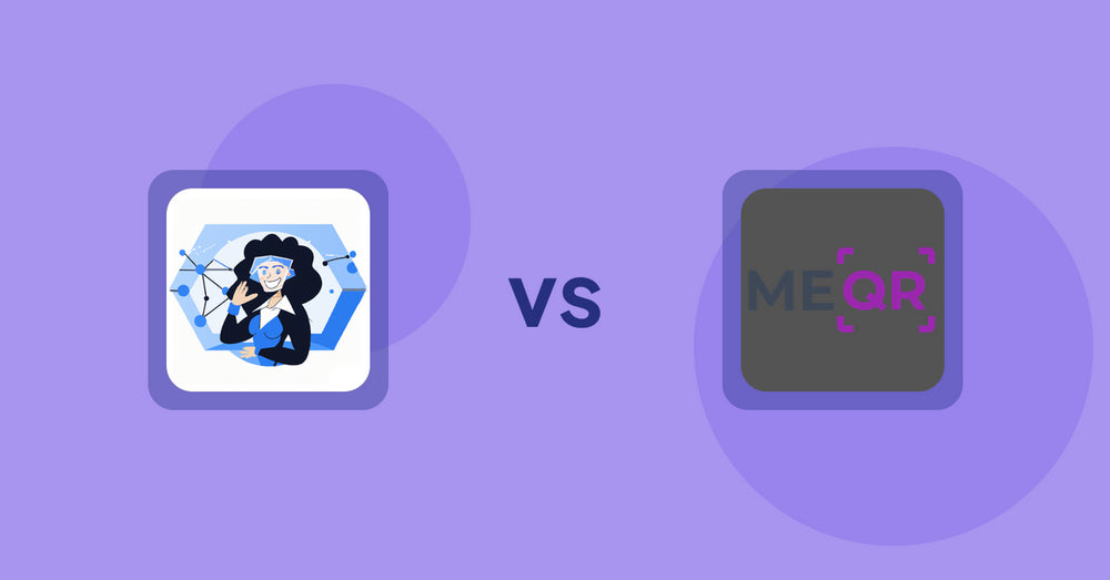 Shopify Product Display Apps: Eva AI: Optimize Descriptions vs. ME‑QR