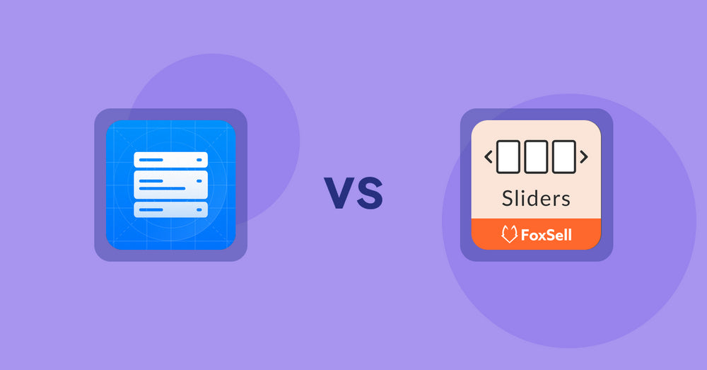 Shopify Product Display Apps: EasySlide Accordion Tabs & FAQ vs FoxSell Slider & Carousel