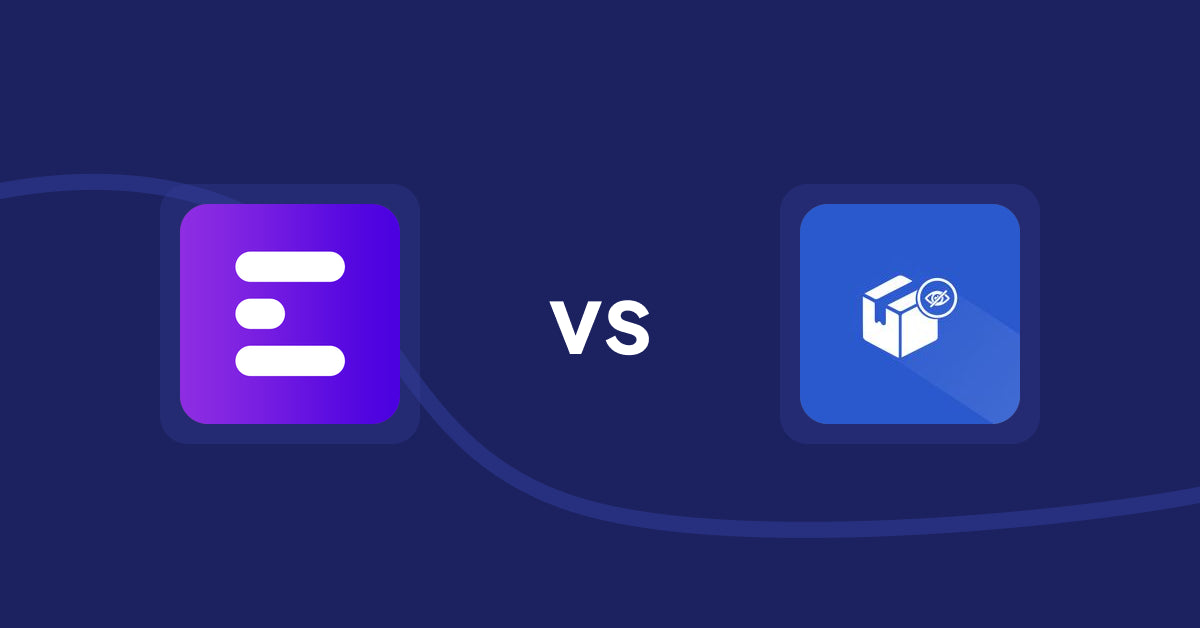 Shopify Product Display Apps: ANG Extra Menu vs Addify ‑ Hide Products