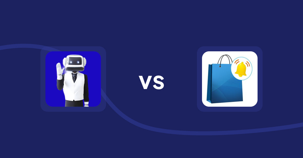 Shopify Product Display Apps: ShopCierge — AI Sales Chatbot vs CartBar ‑ Product Purchase Bar