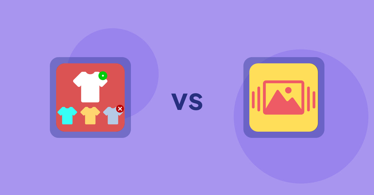 Shopify Product Display Apps: ST: Product & Collection Sort vs Slidy Testimonial Carousel