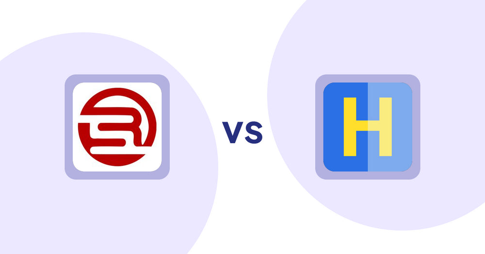 Shopify Product Display Apps: Robosize: AI Size Recommender vs HiVar: Hide Sold Out Variants