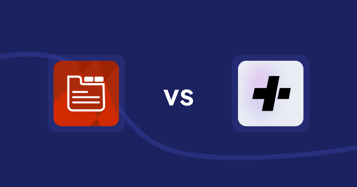 Shopify Product Display Apps: Tabs: SEO Product Tabs with AI vs Details+ Specifications Table