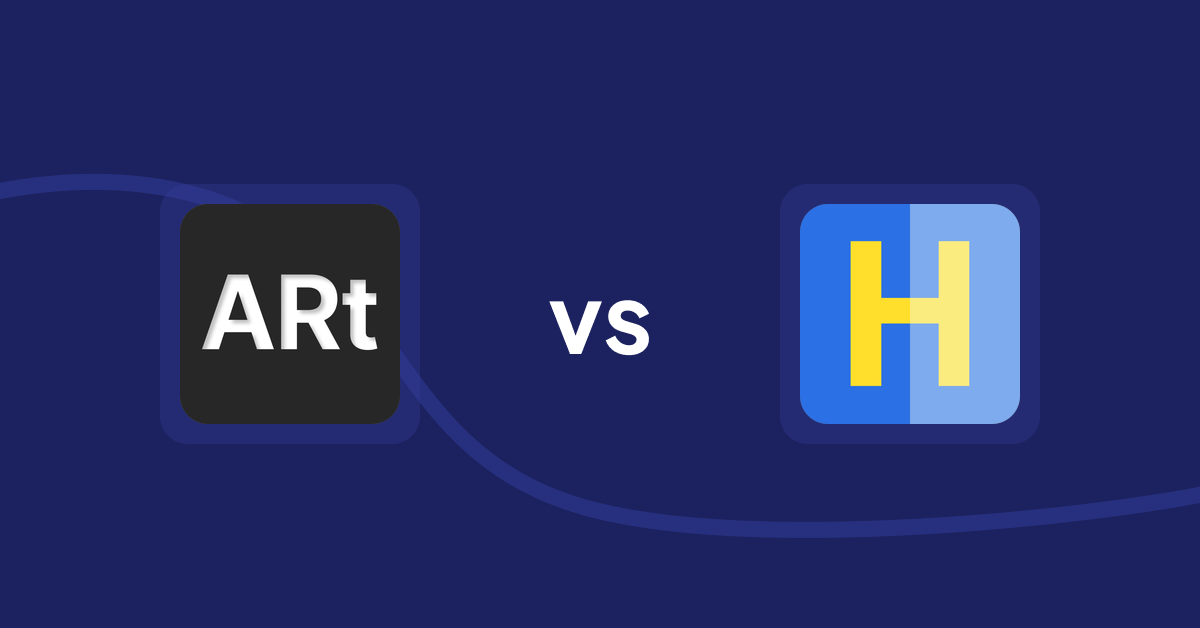 Shopify Product Display Apps: Wall Art Viewer AR vs HiVar: Hide Sold Out Variants