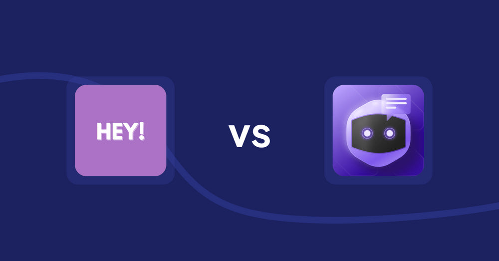 Shopify Product Display Apps: Hey! Product Page Banner & Text vs ChatGPT AI Content Generator