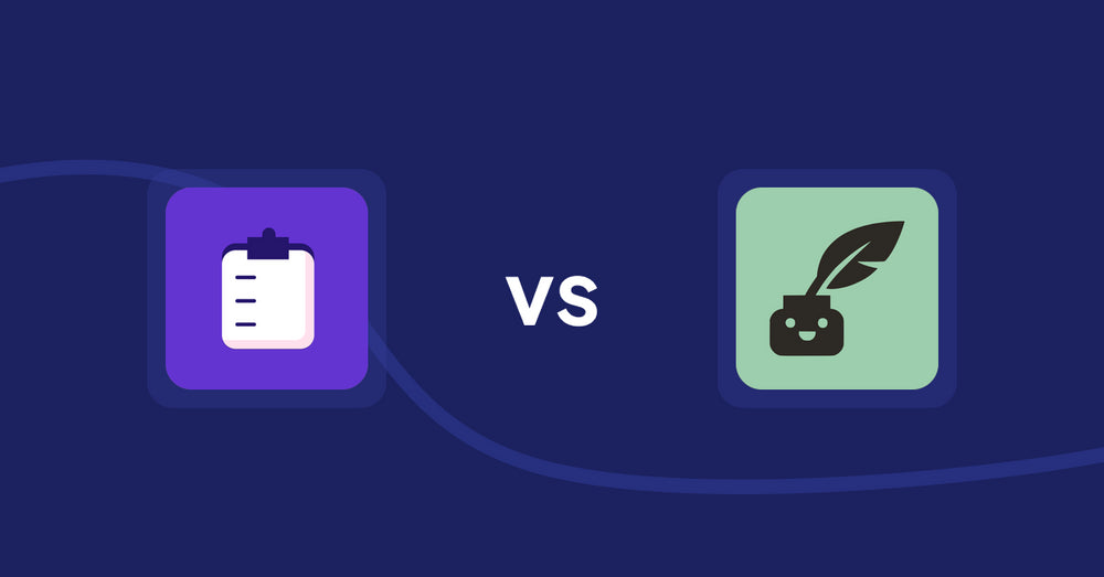 Shopify Product Display Apps: WSH Order Form & ReOrder vs Copybuddy