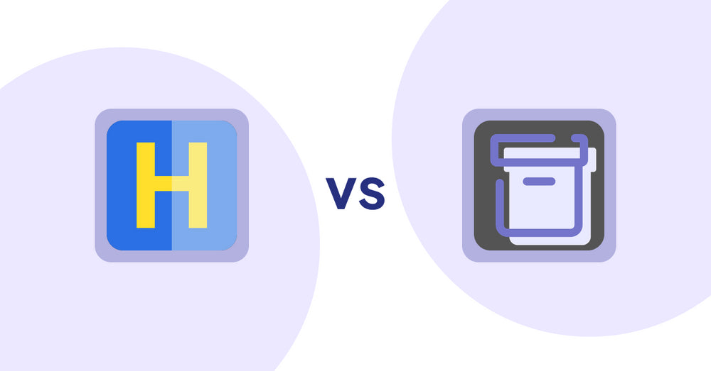 Shopify Product Display Apps: HiVar : Hide Sold Out Variants vs Shelfify