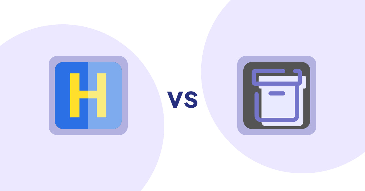 Shopify Product Display Apps: HiVar : Hide Sold Out Variants vs Shelfify