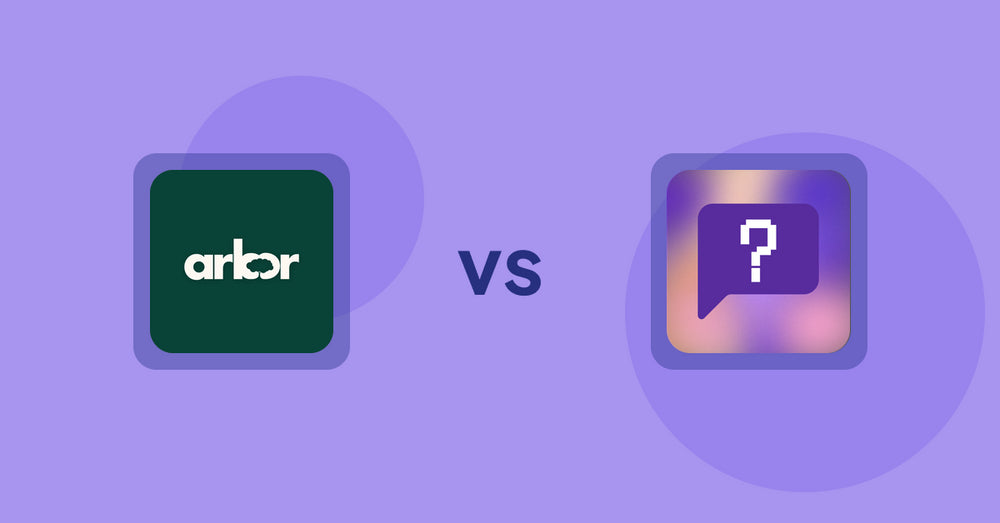 Shopify Product Display Apps: Arbor ― Carbon Transparency vs FAQbucket ‑ Help Center & FAQ