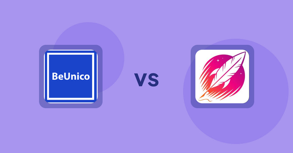 Shopify Product Display Apps: BeUnico vs Wordsmith: Content Generator