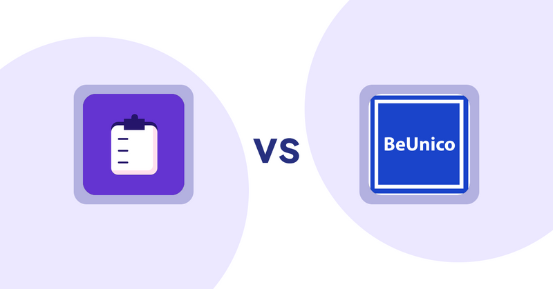 Shopify Product Display Apps: WSH Order Form & ReOrder vs BeUnico