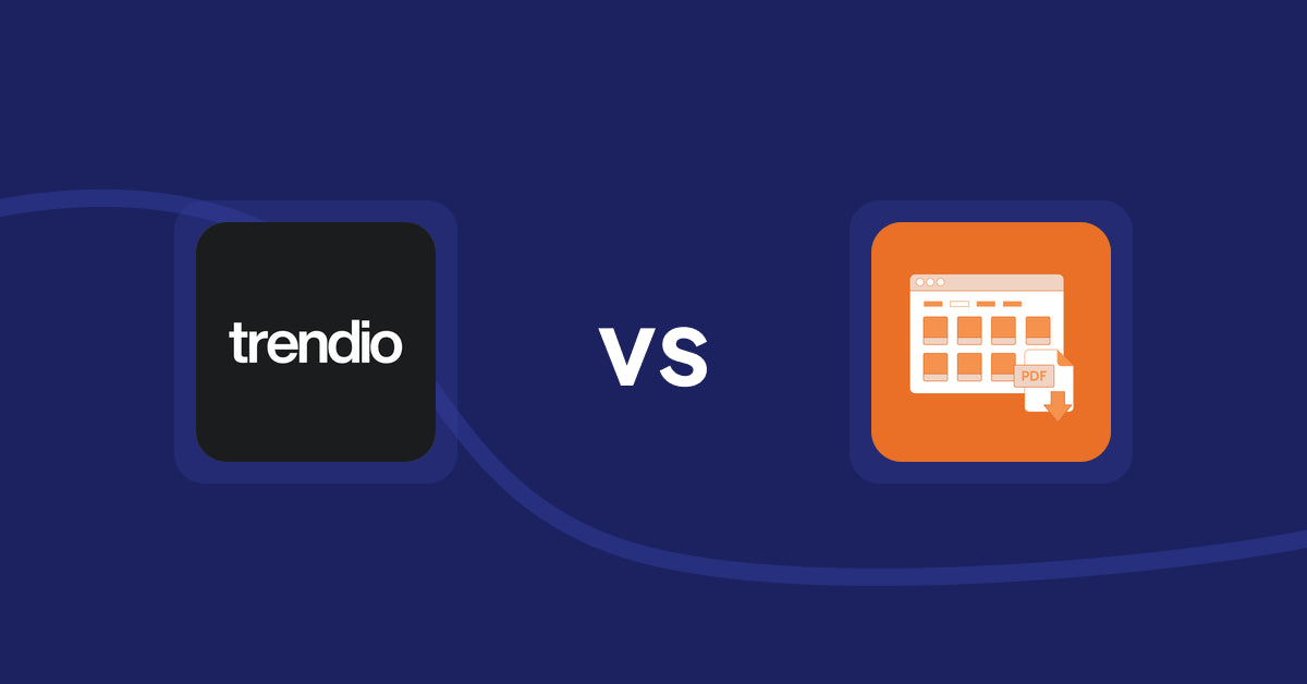 Shopify Product Display Apps: Trendio vs Meetanshi PDF Product Catalog