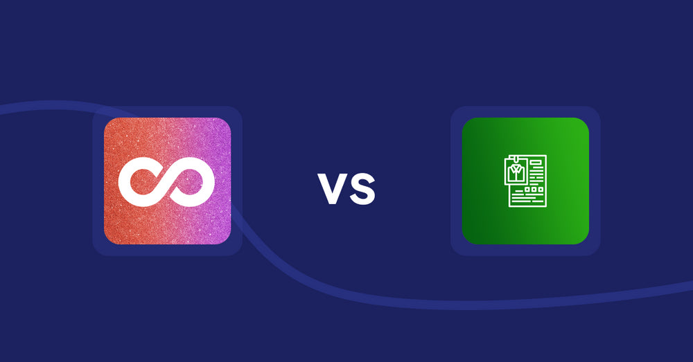 Shopify Product Display Apps: Infinite Scroll Pro vs OC Product Size Chart