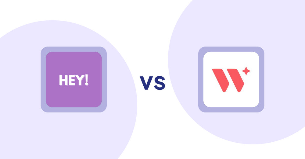 Shopify Product Display Apps: Hey! Product Page Banner & Text vs. Wizart Visualizer