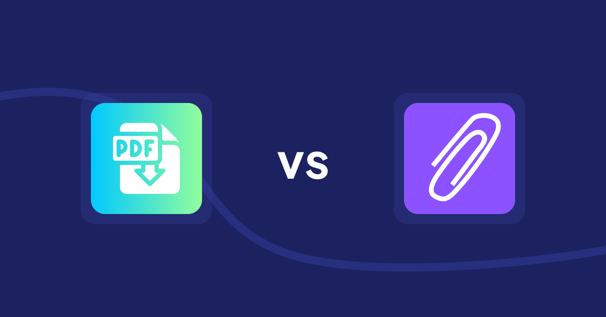 Shopify Product Display Apps: Hukify ‑ PDF Catalog Printer vs Agile Attachments