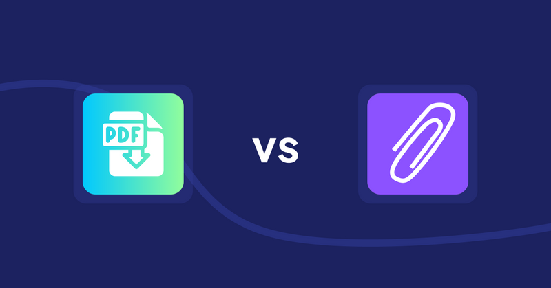 Shopify Product Display Apps: Hukify ‑ PDF Catalog Printer vs Agile Attachments