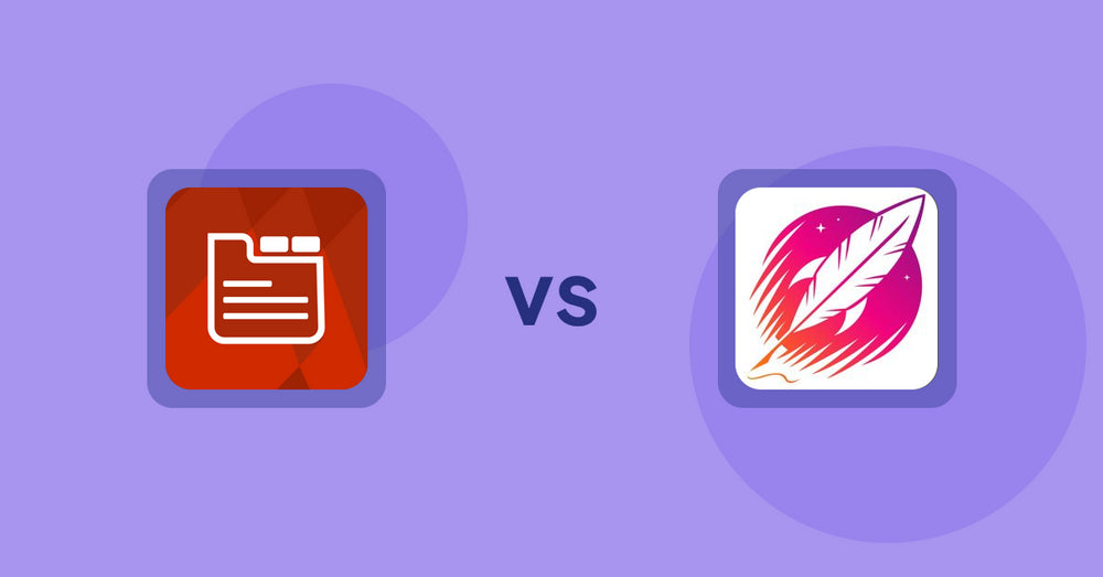 Shopify Product Display Apps: Tabs: SEO Product Tabs with AI vs. Wordsmith: Content Generator